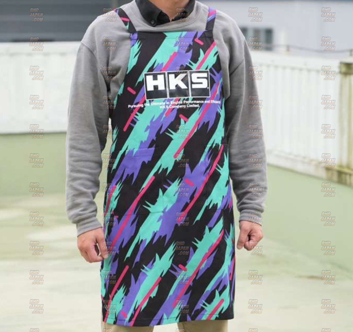 HKS Premium Goods Apron Oilcolor - RHDJapan